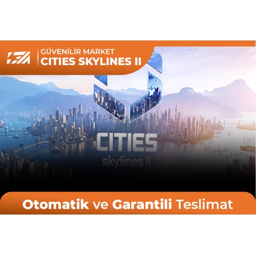  Cities Skylines 2 + Garanti + Destek